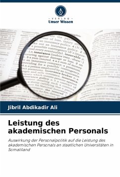 Leistung des akademischen Personals - Abdikadir Ali, Jibril