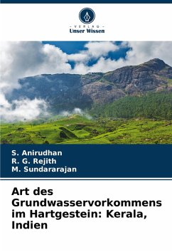 Cover Art des Grundwasservorkommens im Hartgestein: Kerala, Indien