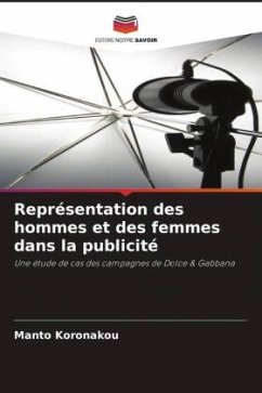 Représentation des hommes et des femmes dans la publicité - Koronakou, Manto