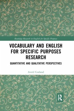 Vocabulary and English for Specific Purposes Research - Coxhead, Averil