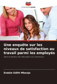 Cover Une enquête sur les niveaux de satisfaction au travail parmi les employés
