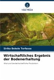 Wirtschaftliches Ergebnis der Bodenerhaltung