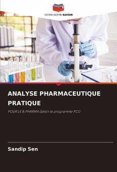 Cover ANALYSE PHARMACEUTIQUE PRATIQUE