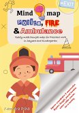 KitaFix-Mindmap Police, Fire and Ambulance (Ready-made thought maps for Preschool work in Daycare and Kindergarten)