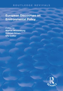 Cover European Discourses on Environmental Policy
