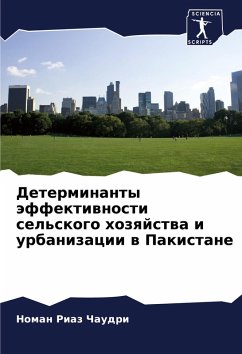 Cover Determinanty äffektiwnosti sel'skogo hozqjstwa i urbanizacii w Pakistane