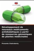 Développement de nouveaux médicaments antidiabétiques à partir de ressources génomiques de plantes médicinales