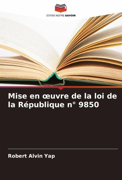 Mise en ¿uvre de la loi de la République n° 9850 Mise en ¿uvre de la loi de la République n° 9850