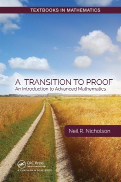 A Transition to Proof - Nicholson, Neil R.