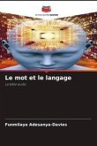 Le mot et le langage