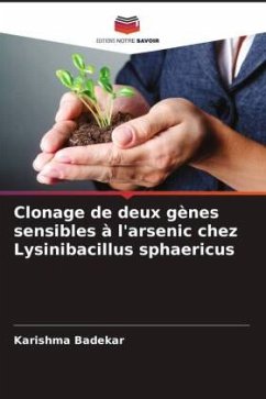 Clonage de deux gènes sensibles à l'arsenic chez Lysinibacillus sphaericus - Badekar, Karishma