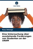 Eine Untersuchung über ausstehende Forderungen von Studenten an der UNAM