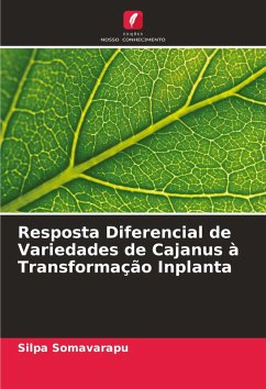 Cover Resposta Diferencial de Variedades de Cajanus à Transformação Inplanta