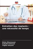 Entretien des implants : une nécessité de temps Entretien des implants : une nécessité de temps