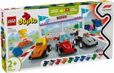 LEGO® DUPLO 10445 F1 Team Rennautos mit Rennfahrern LEGO® DUPLO 10445 F1 Team Rennautos mit Rennfahrern