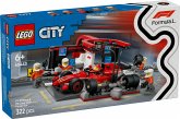 LEGO® City 60443 F1 Boxenstopp mit Boxencrew und Ferrari Flitzer LEGO® City 60443 F1 Boxenstopp mit Boxencrew und Ferrari Flitzer
