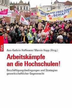 Cover Arbeitskämpfe an die Hochschulen!
