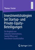 Investmentstrategien bei Startup- und Private-Equity-Beteiligungen (eBook, PDF)