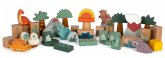 Small Foot 12621 - Holzbausteine „Dino“