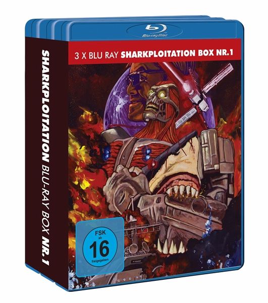 Sharkploitation Blu-ray Bundel NR.1 (3 Blu-Rays)
