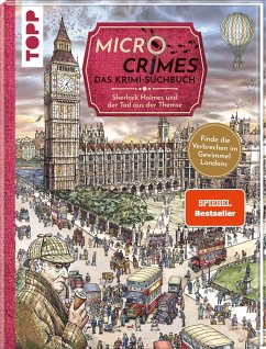 Micro Crimes. Das Krimi-Suchbuch. Sherlock Holmes und der Tod aus der Themse. Finde die Verbrecher im Gewimmel von London 1920   (Mängelexemplar) - Keck, Gecko