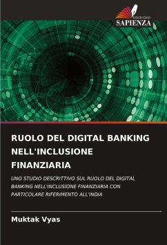Cover RUOLO DEL DIGITAL BANKING NELL'INCLUSIONE FINANZIARIA