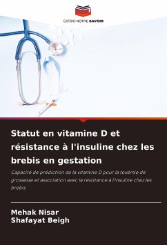 Statut en vitamine D et résistance à l'insuline chez les brebis en gestation - Nisar, Mehak;Beigh, Shafayat