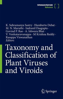Cover Taxonomy and Classification of Plant Viruses and Viroids