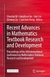Recent Advances in Mathematics Textbook... - Bild 1