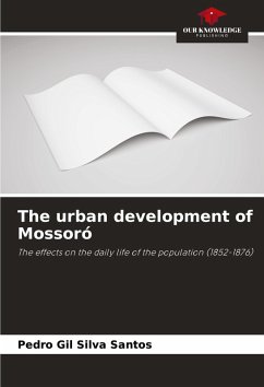 Cover The urban development of Mossoró