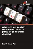 Adozione dei registri fiscali elettronici da parte degli esercizi ricettivi