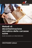 Metodi di decontaminazione microbica delle carcasse suine