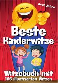 Witzebuch für Kinder - 166 illustrierte Witze mit Cartoons in Farbe - E-Book Witzebuch (eBook, ePUB)