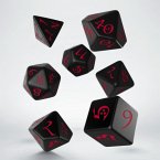 Classic RPG Black & red Dice Set (7) Classic RPG Black & red Dice Set (7)