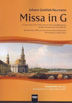 Cover Missa in G für Soli, gem Chor und Orchester (Orgel/Klavier) Partitur