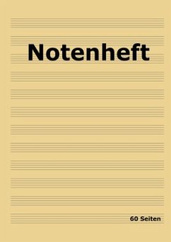 Notenheft: DIN A4 Notenlinienheft   60 Seiten mit 12 Notenzeilen / Systeme pro Blatt   Papier 90g/m²   Musikheft mit Not - Welik, Jakob