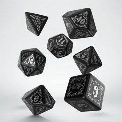 Cover Bloodsucker Black & silver Dice Set (7)