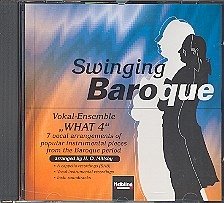 Cover Swinging Baroque CD 7 vocal arrangements of popular instrumental pieces from the Baroque period