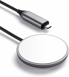 Cover Satechi Magnetic Wireless Charging Cable space gray