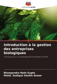 Introduction à la gestion des entreprises biologiques