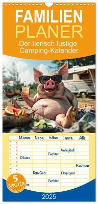 Familienplaner 2025 - Der tierisch lustige Camping-Kalender mit 5 Spalten (Wandkalender, 21 x 45 cm) CALVENDO Familienplaner 2025 - Der tierisch lustige Camping-Kalender mit 5 Spalten (Wandkalender, 21 x 45 cm) CALVENDO