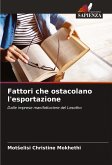 Fattori che ostacolano l'esportazione