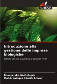 Introduzione alla gestione delle imprese biologiche