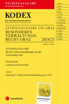 Cover KODEX Besonderes Verwaltungsrecht Graz - inkl. App