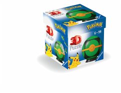 Ravensburger 3D Puzzle 11626 - Puzzle-Ball Pokémon Pokéballs - Finsterball - [EN] Dusk Ball - für große und kleine Pokémon Fans ab 6 Jahren