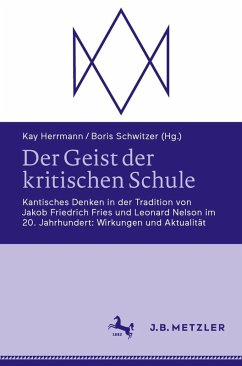 Cover Der Geist der kritischen Schule (eBook, PDF)