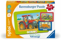 Cover tiptoi® 3 erste Puzzles: Fahrzeuge