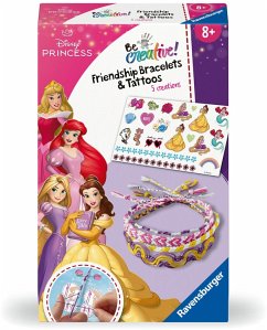 Cover Bastelset Freundschaftsbändchen & Tattoos Disney Prinzessinnen