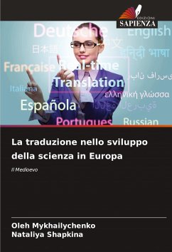 Cover La traduzione nello sviluppo della scienza in Europa