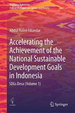 Cover Accelerating the Achievement of the National Sustainable Development Goals in Indonesia